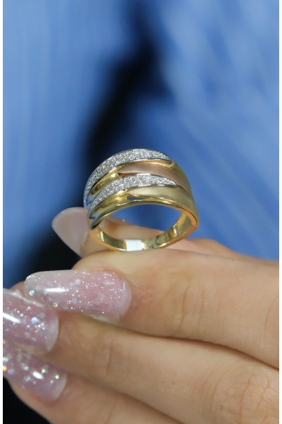 FANTAZİ YÜZÜK 14 AYAR AT01906