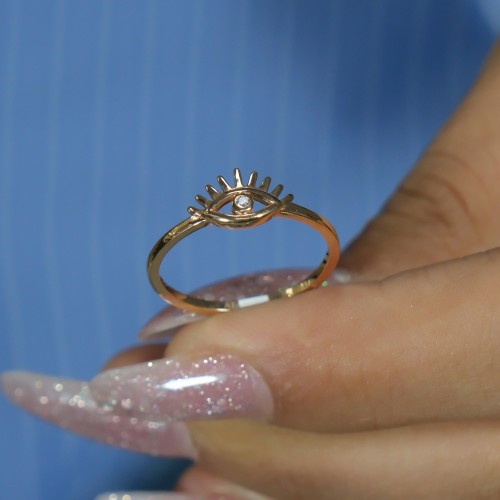 GÖZ MODEL YÜZÜK 14 AYAR AT02135 GÖZ MODEL YÜZÜK 14 AYAR AT02135