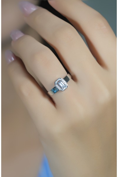 BAGET YÜZÜK 14 AYAR AT02426