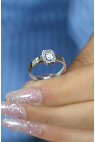 BAGET YÜZÜK 14 AYAR AT02426