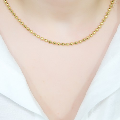 TOP ZİNCİR KOLYE 14 AYAR AT03676 TOP ZİNCİR KOLYE 14 AYAR AT03676