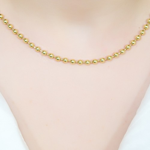 TOP ZİNCİR KOLYE 14 AYAR AT03676 TOP ZİNCİR KOLYE 14 AYAR AT03676