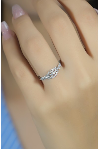 TAŞLI FANTAZİ YÜZÜK 14 AYAR AT04288