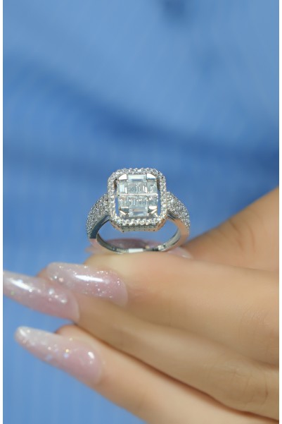 BAGET YÜZÜK 14 AYAR AT04646