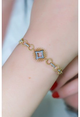 TASARIM BİLEKLİK 14 AYAR AT04700