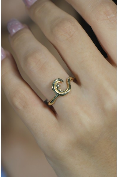 TASARIM YÜZÜK 14 AYAR AT04986 TASARIM YÜZÜK 14 AYAR AT04986