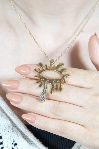 GÜNEŞ KOLYE 14 AYAR AT05014 GÜNEŞ KOLYE 14 AYAR AT05014