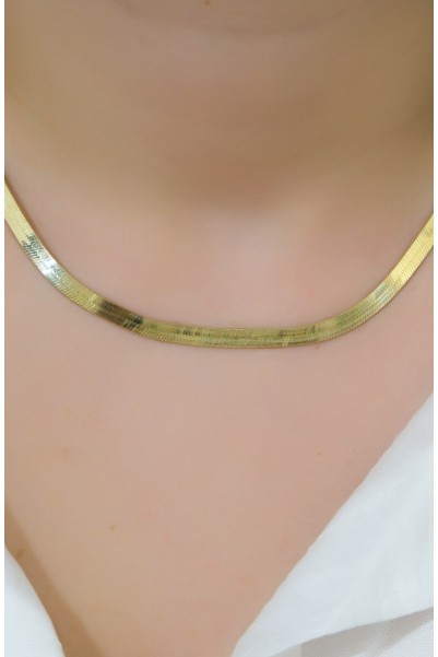 EZME BALIK SIRTI KOLYE 14 AYAR AT05513 EZME BALIK SIRTI KOLYE 14 AYAR AT05513