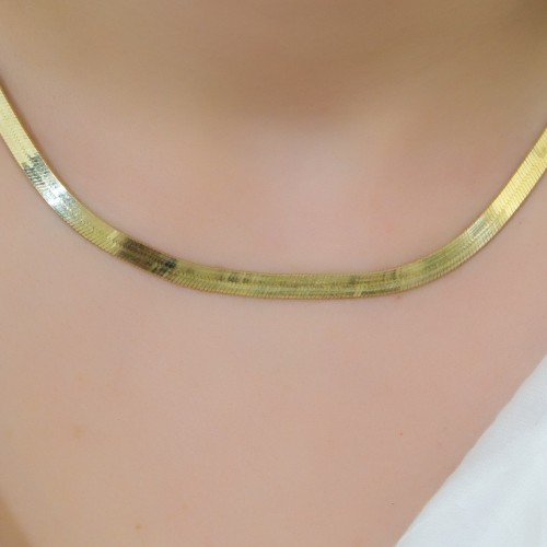 EZME BALIK SIRTI KOLYE 14 AYAR AT05513 EZME BALIK SIRTI KOLYE 14 AYAR AT05513