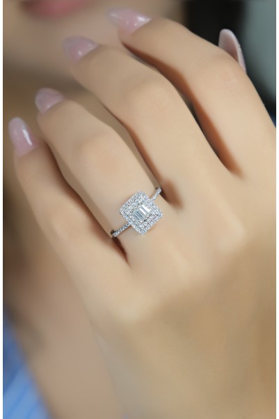 BAGET YÜZÜK 14 AYAR AT05659