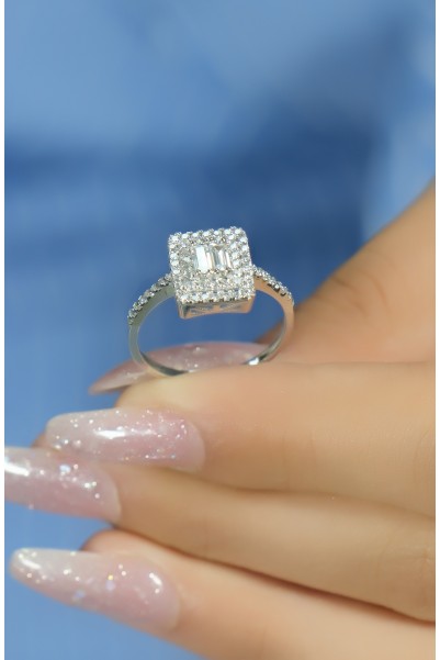 BAGET YÜZÜK 14 AYAR AT05659