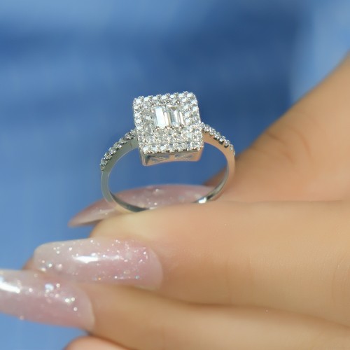 BAGET YÜZÜK 14 AYAR AT05659