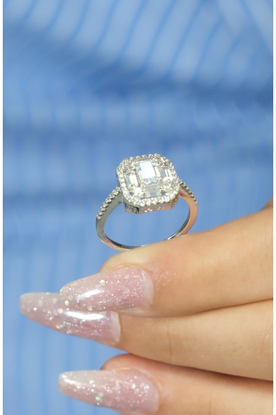 BAGET YÜZÜK 14 AYAR AT05678