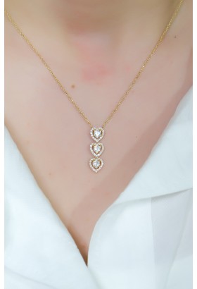 KALPLİ KOLYE 14 AYAR AT05693 KALPLİ KOLYE 14 AYAR AT05693