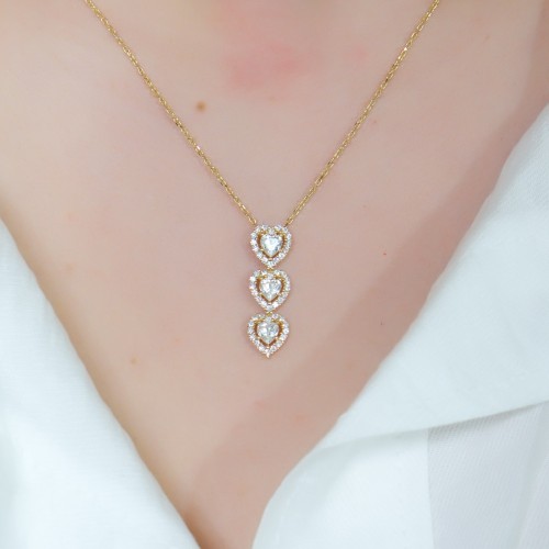 KALPLİ KOLYE 14 AYAR AT05693 KALPLİ KOLYE 14 AYAR AT05693