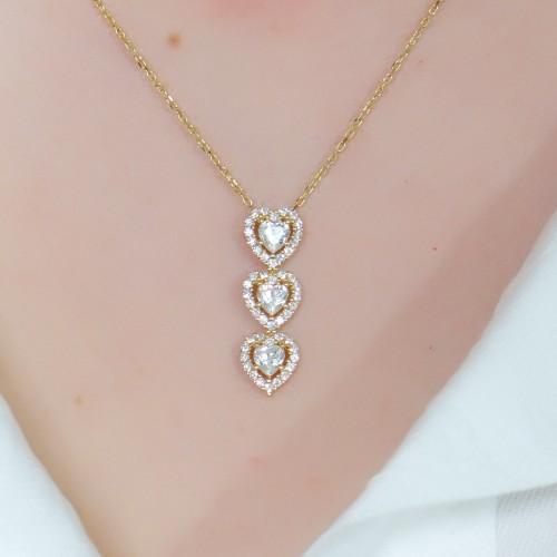 KALPLİ KOLYE 14 AYAR AT05693 KALPLİ KOLYE 14 AYAR AT05693