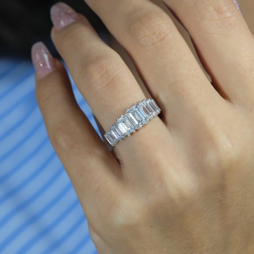 BAGET TAŞLI YÜZÜK 14 AYAR AT05758