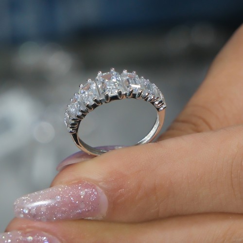 BAGET TAŞLI YÜZÜK 14 AYAR AT05758