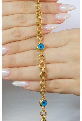 NAZAR BONCUK BİLEKLİK 22 AYAR AT06107