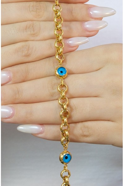 NAZAR BONCUK BİLEKLİK 22 AYAR AT06107