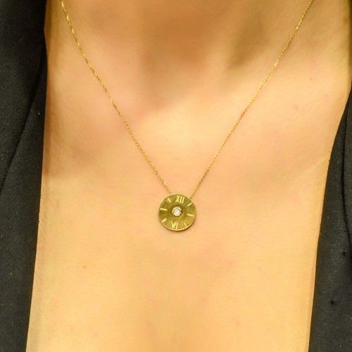 SAAT KOLYE 14 AYAR AT00084