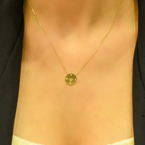 PUSULA KOLYE 14 AYAR AT01289