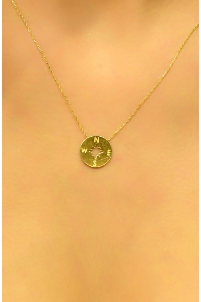 PUSULA KOLYE 14 AYAR AT01289 PUSULA KOLYE 14 AYAR AT01289