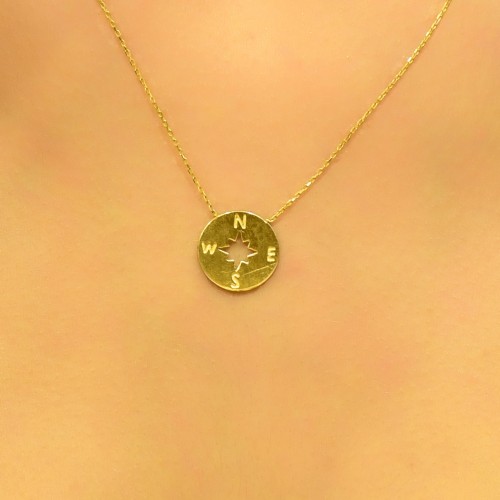 PUSULA KOLYE 14 AYAR AT01289