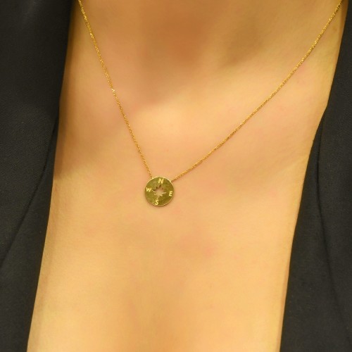 PUSULA KOLYE 14 AYAR AT03414 PUSULA KOLYE 14 AYAR AT03414