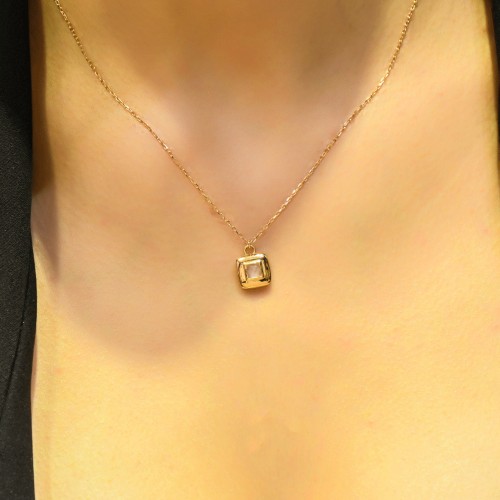 TAŞLI KOLYE 14 AYAR AT04921