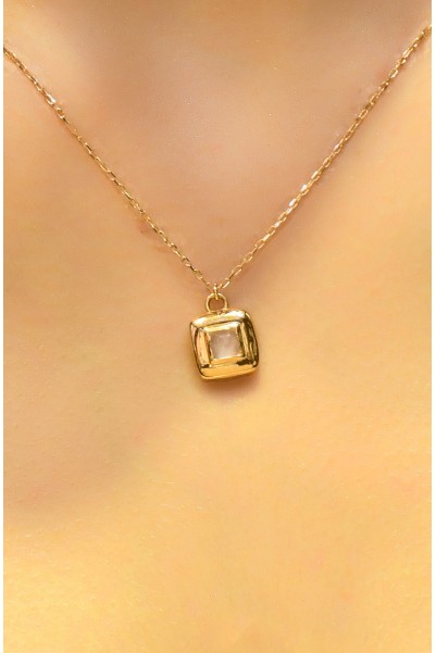 TAŞLI KOLYE 14 AYAR AT04921 TAŞLI KOLYE 14 AYAR AT04921