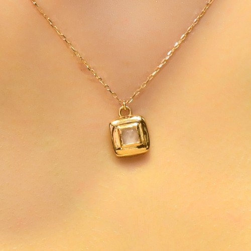 TAŞLI KOLYE 14 AYAR AT04921