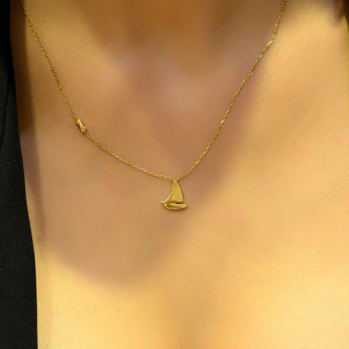 TASARIM KOLYE 14 AYAR ATS4646 TASARIM KOLYE 14 AYAR ATS4646