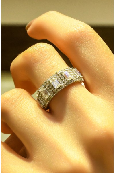 TAŞLI FANTAZİ YÜZÜK 14 AYAR AT00401