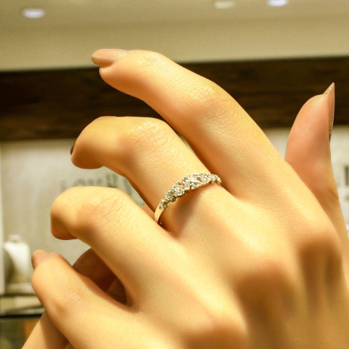 TAŞLI ÇITIR YÜZÜK 14 AYAR AT04274