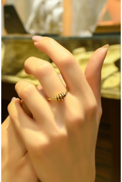 FANTAZİ YÜZÜK 14 AYAR ATS9468