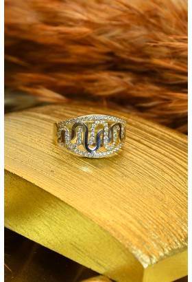 TAŞLI ALTIN YÜZÜK 14 AYAR ATS0304