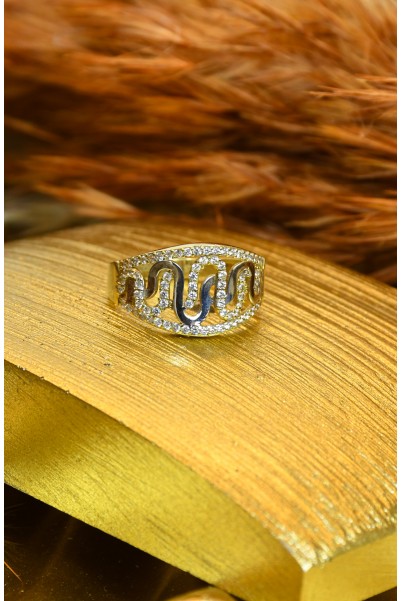 TAŞLI ALTIN YÜZÜK 14 AYAR ATS0304