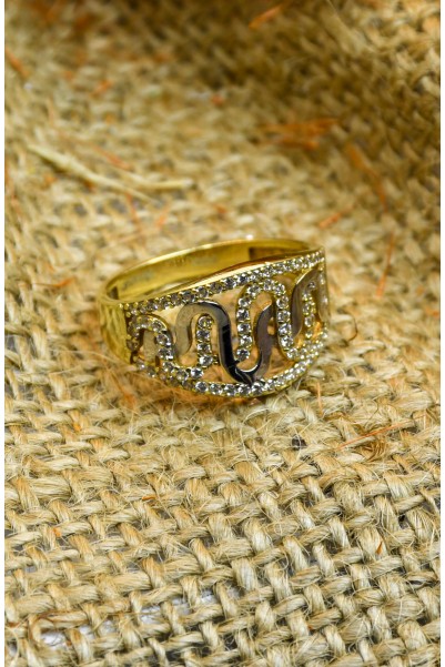 TAŞLI ALTIN YÜZÜK 14 AYAR ATS0304