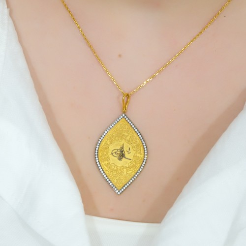 TUĞRALI KOLYE 22 AYAR ATS7934 TUĞRALI KOLYE 22 AYAR ATS7934