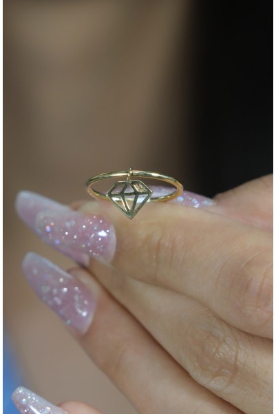 FANTAZİ YÜZÜK 14 AYAR ATS8024