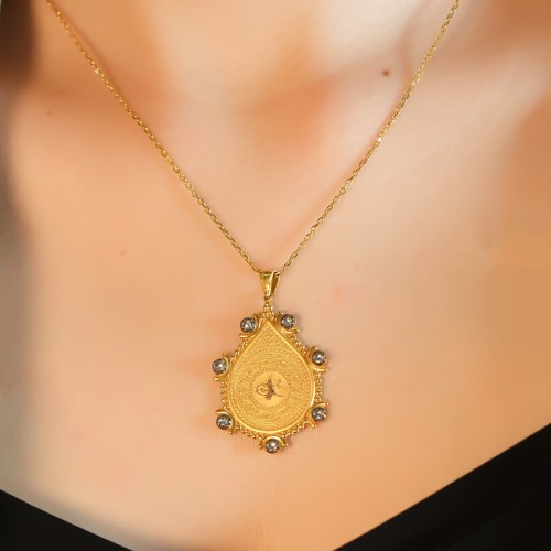 TUĞRALI KOLYE 22 AYAR ATS8846 TUĞRALI KOLYE 22 AYAR ATS8846