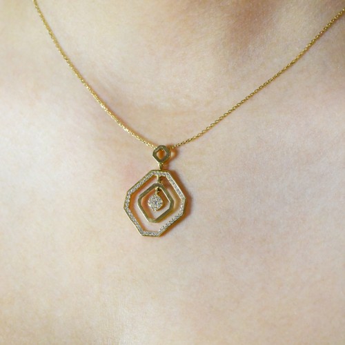 TASARIM KOLYE 14 AYAR ATS8953 TASARIM KOLYE 14 AYAR ATS8953