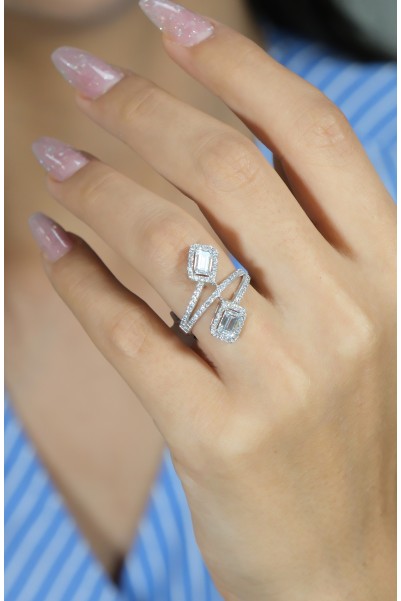 BAGET YÜZÜK 14 AYAR ATS9097