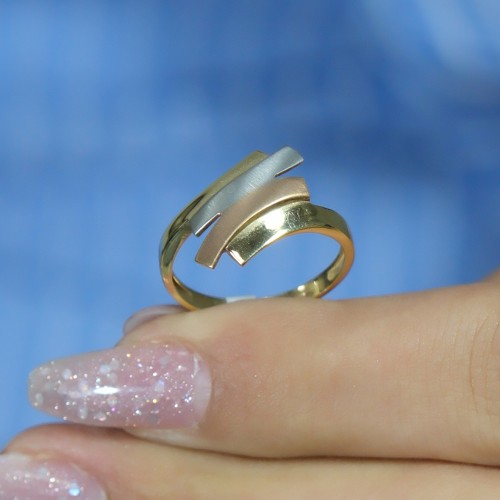 TASARIM YÜZÜK 14 AYAR ATS9618