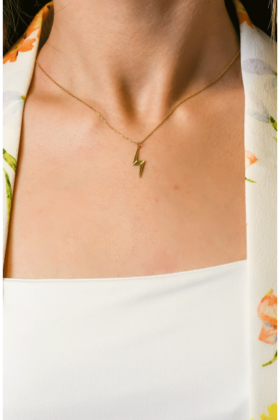 ŞİMŞEK KOLYE 14 AYAR A037274 ŞİMŞEK KOLYE 14 AYAR A037274