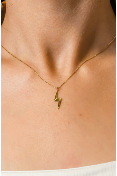 ŞİMŞEK KOLYE 14 AYAR A037274 ŞİMŞEK KOLYE 14 AYAR A037274