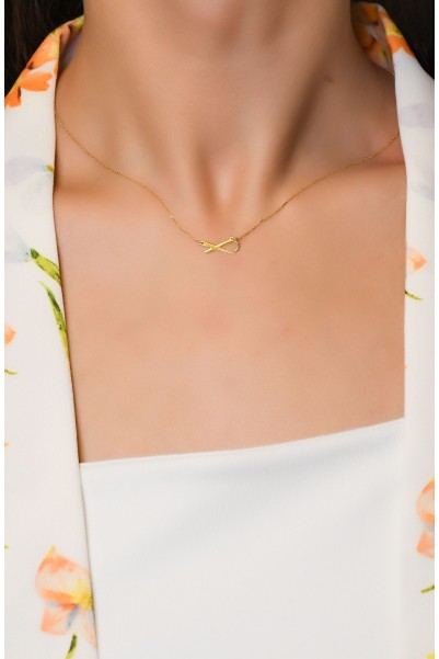 FİYONK KOLYE 14 AYAR A051017 FİYONK KOLYE 14 AYAR A051017