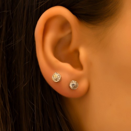 YILDIZLI KÜPE 14 AYAR A001055 YILDIZLI KÜPE 14 AYAR A001055