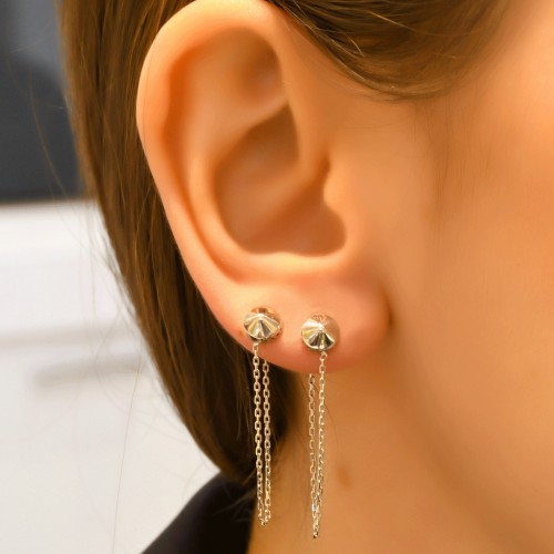 SALLANTILI KÜPE 14 AYAR A026851 SALLANTILI KÜPE 14 AYAR A026851